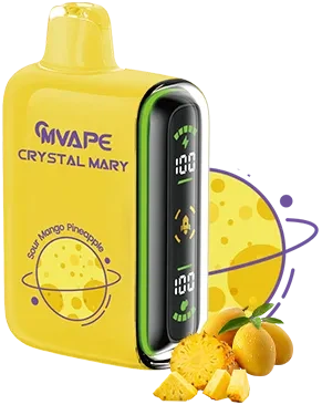 CM VAPE,Crystal Mary,Sour Mango Pineapple